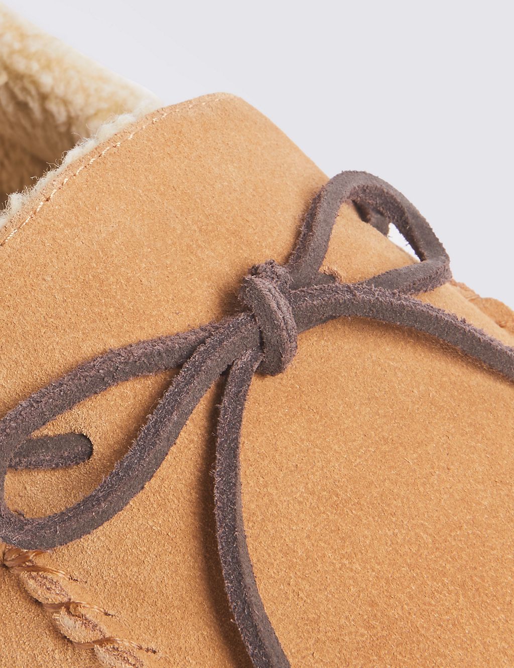 Suede Moccasin Slippers with Freshfeet™ 6 of 6