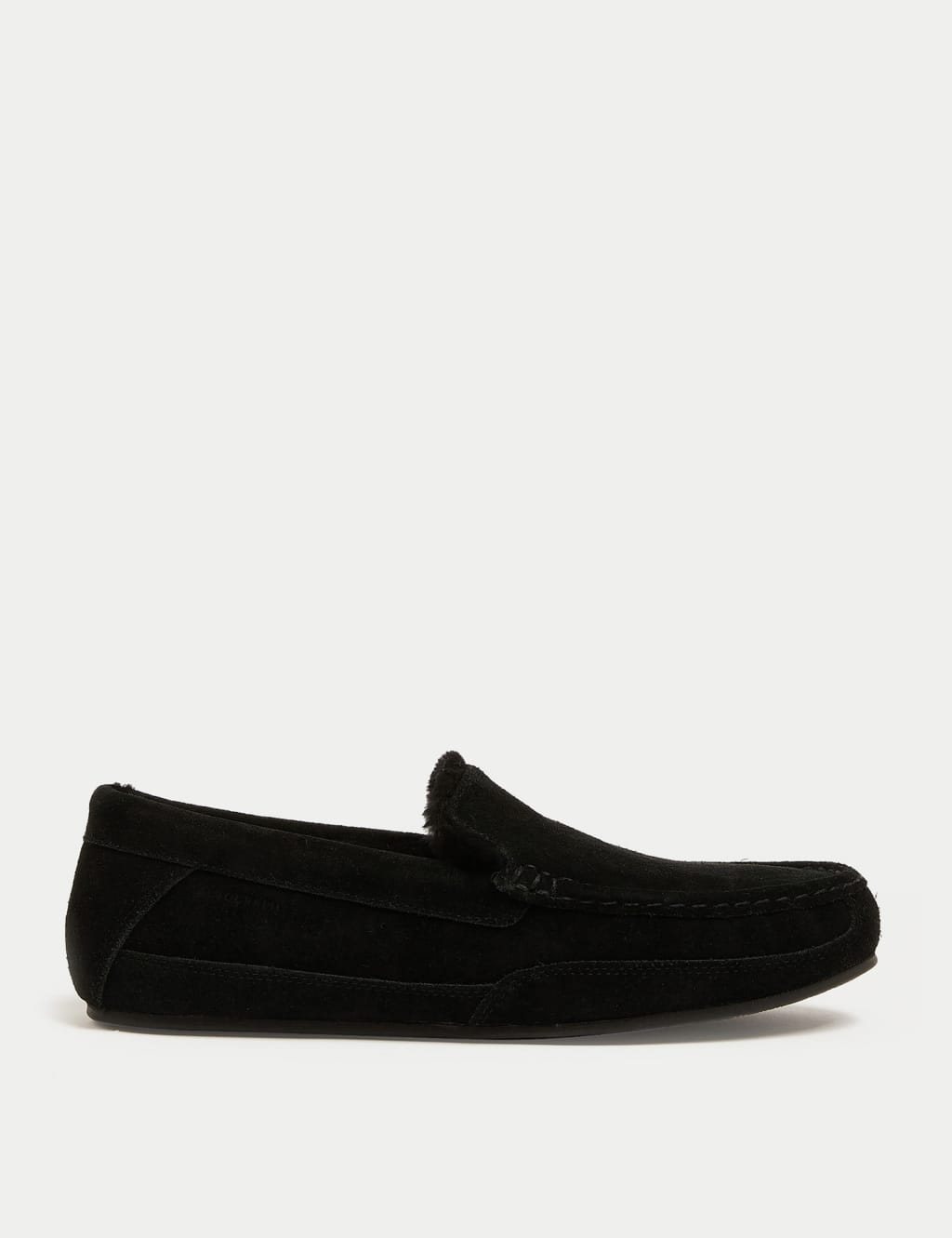 Suede Moccasin Slippers with Freshfeet Autograph M S