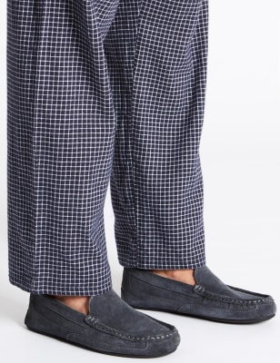 m&s moccasin slippers