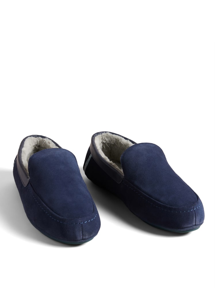 Suede Moccasin Slippers Ted Baker M S