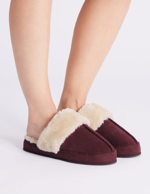 marks and spencer sheepskin slippers