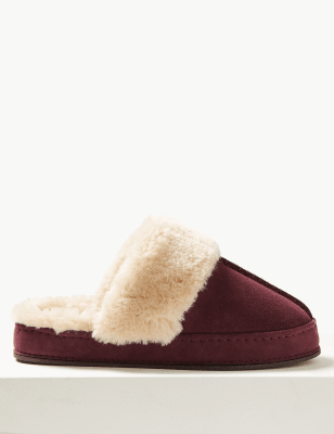 slip on mule slippers