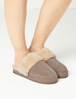 m&s slippers mules