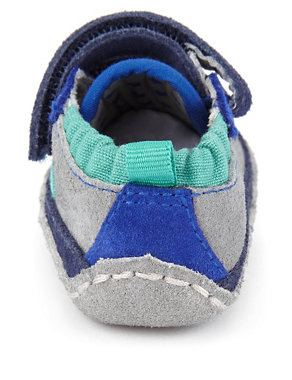 Suede Pram Trainers Image 2 of 5