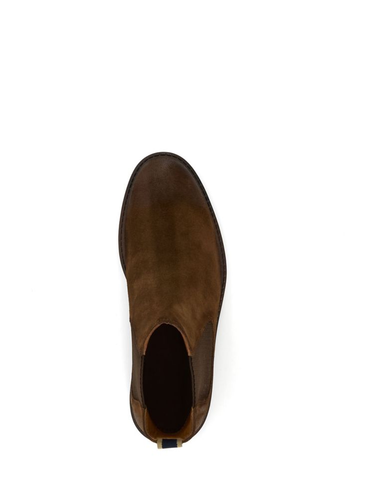 Suede Pull-On Chelsea Boots 4 of 4