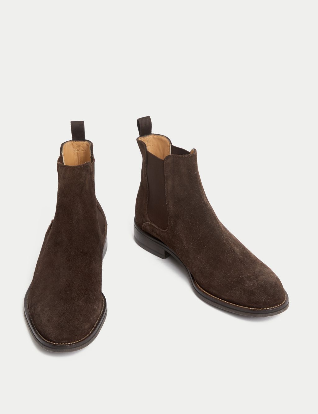 Suede Pull-On Chelsea Boots 1 of 4