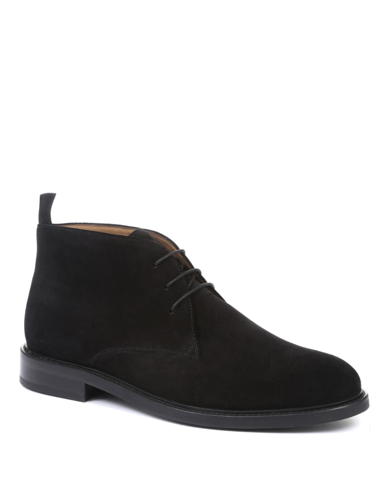 Suede Pull-on Chukka Boots 2 of 6