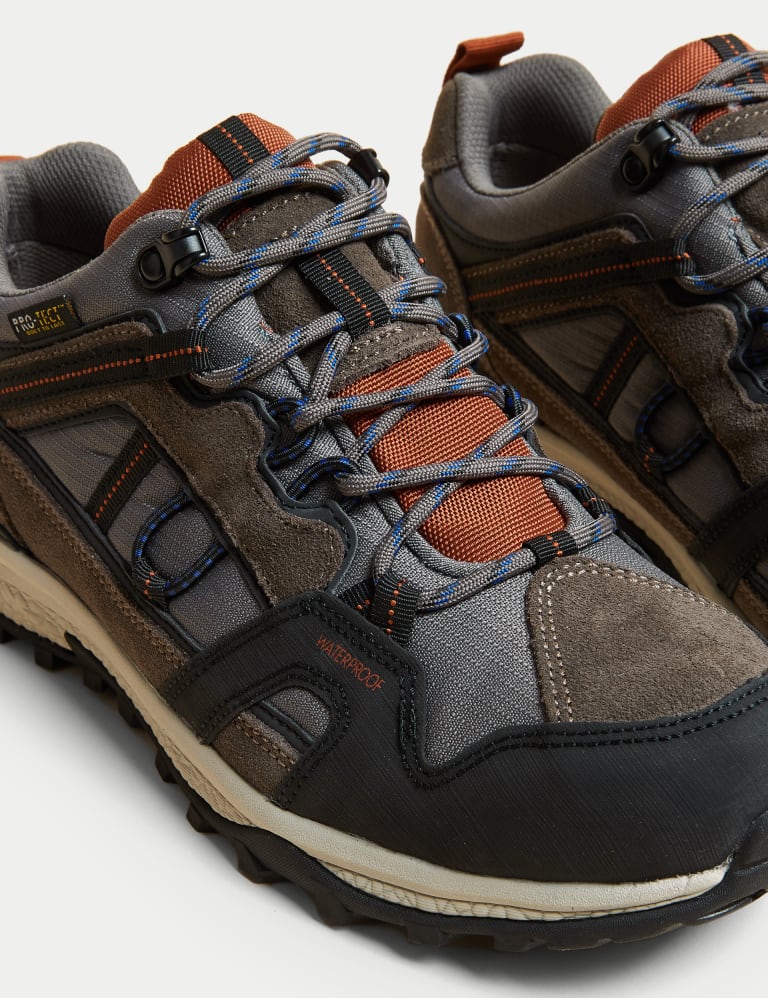 Skechers mens waterproof walking shoes discount