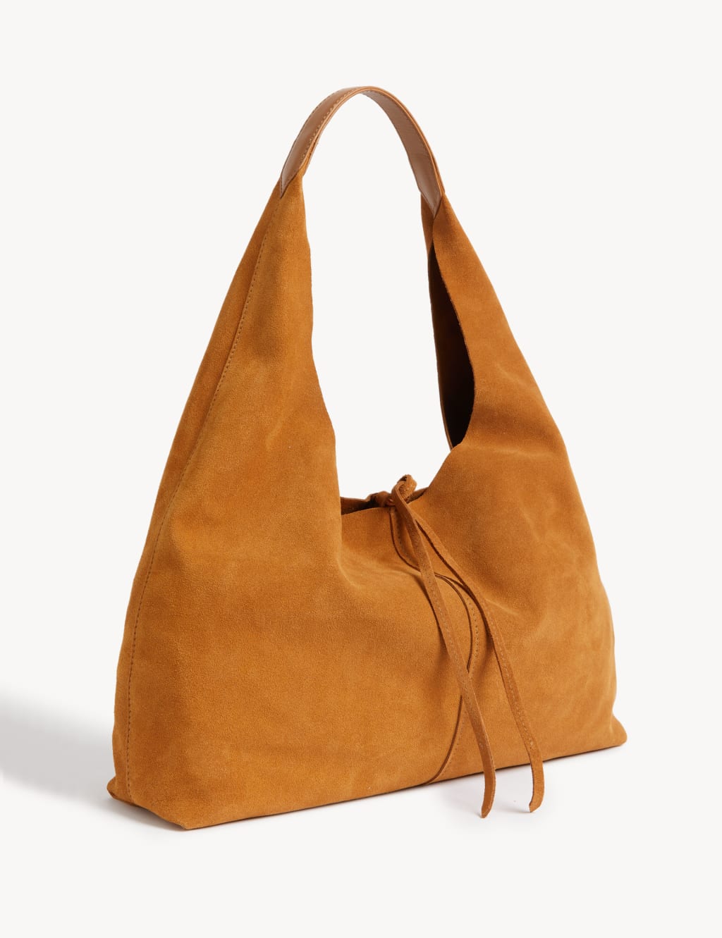 Suede Shoulder Bag Per Una M&S