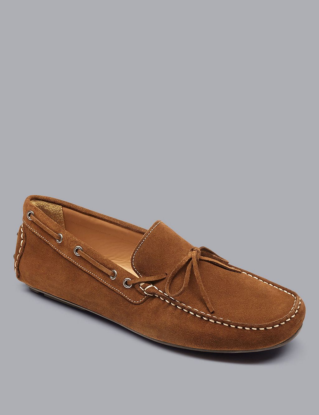 Suede Slip On Driving Loafers 2 of 4