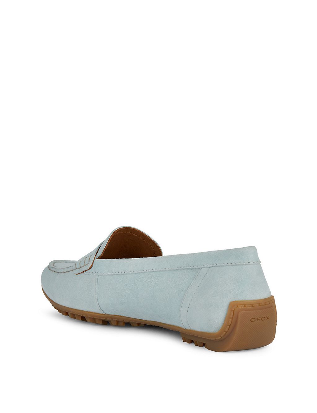 Suede Slip On Flat Loafers 2 of 6