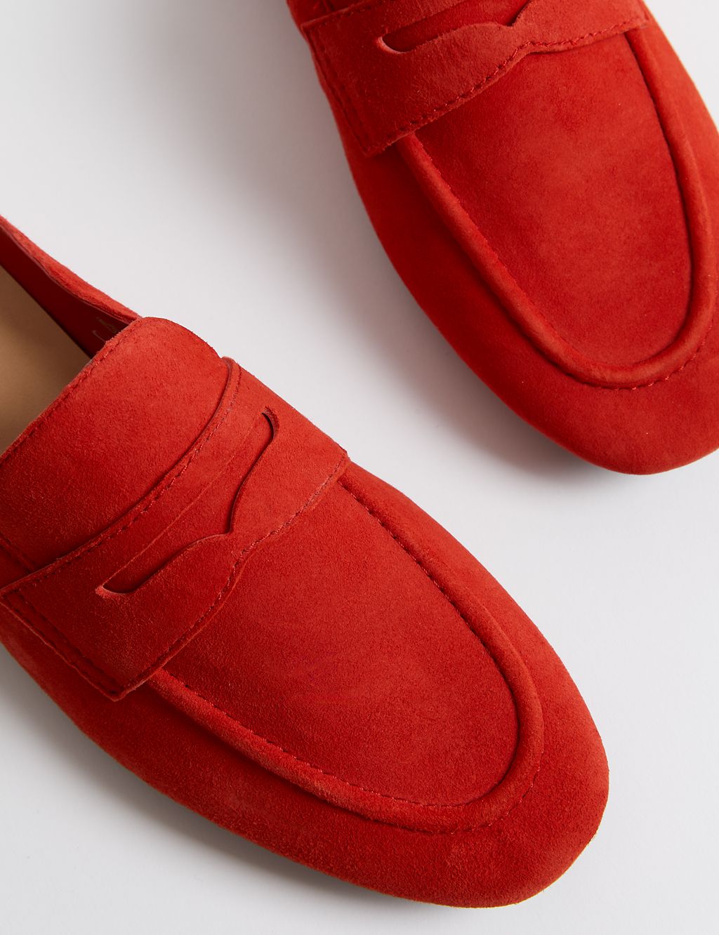 Suede Slip On Flat Mules 2 of 3