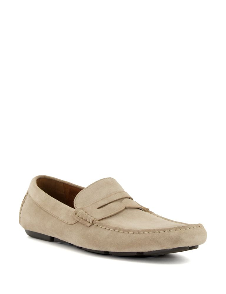 Suede Slip-On Loafers 2 of 4