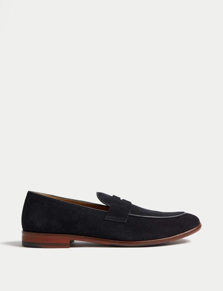 Suede Slip-On Loafers 1 of 5