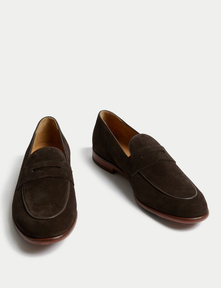 Suede Slip-On Loafers 2 of 5