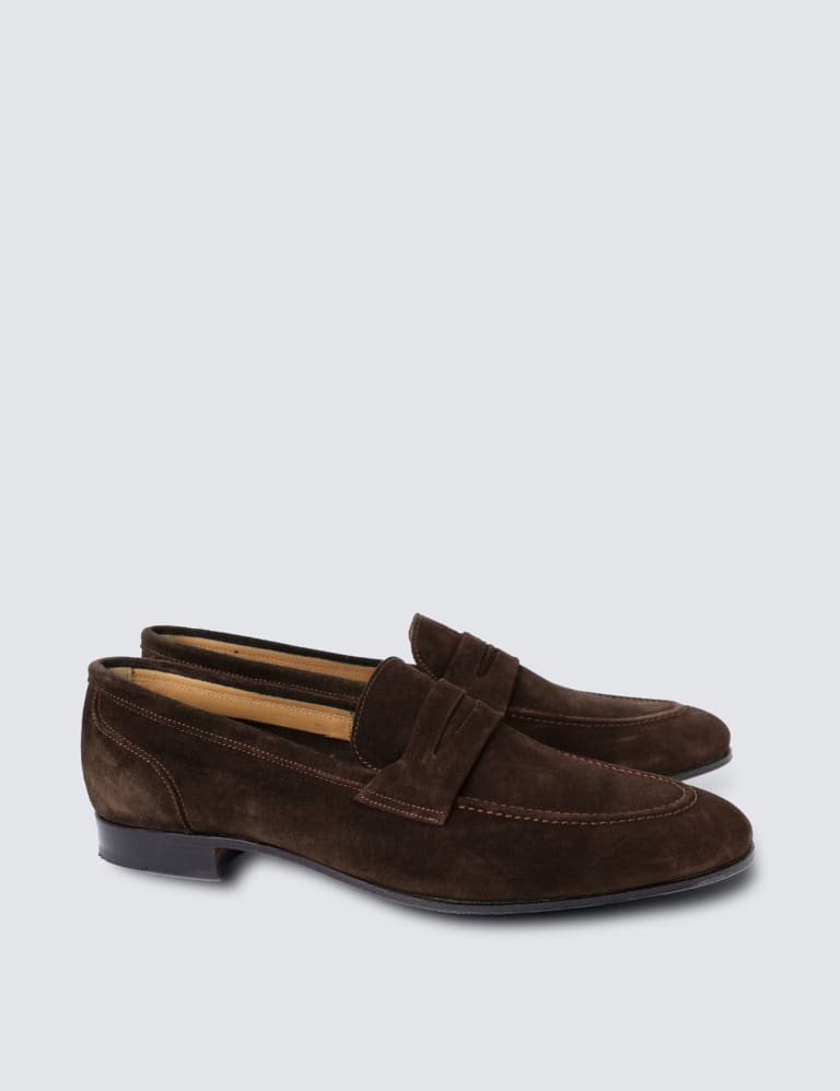 Suede Slip-On Loafers 2 of 6