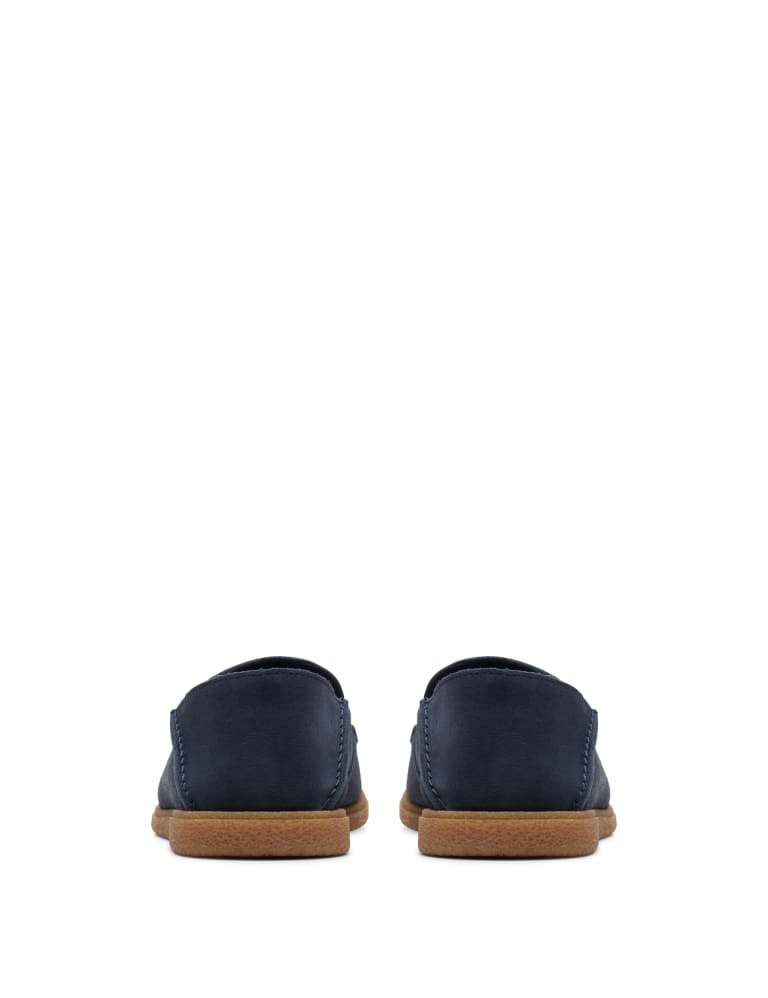 Clarks suede slip on new arrivals loafers
