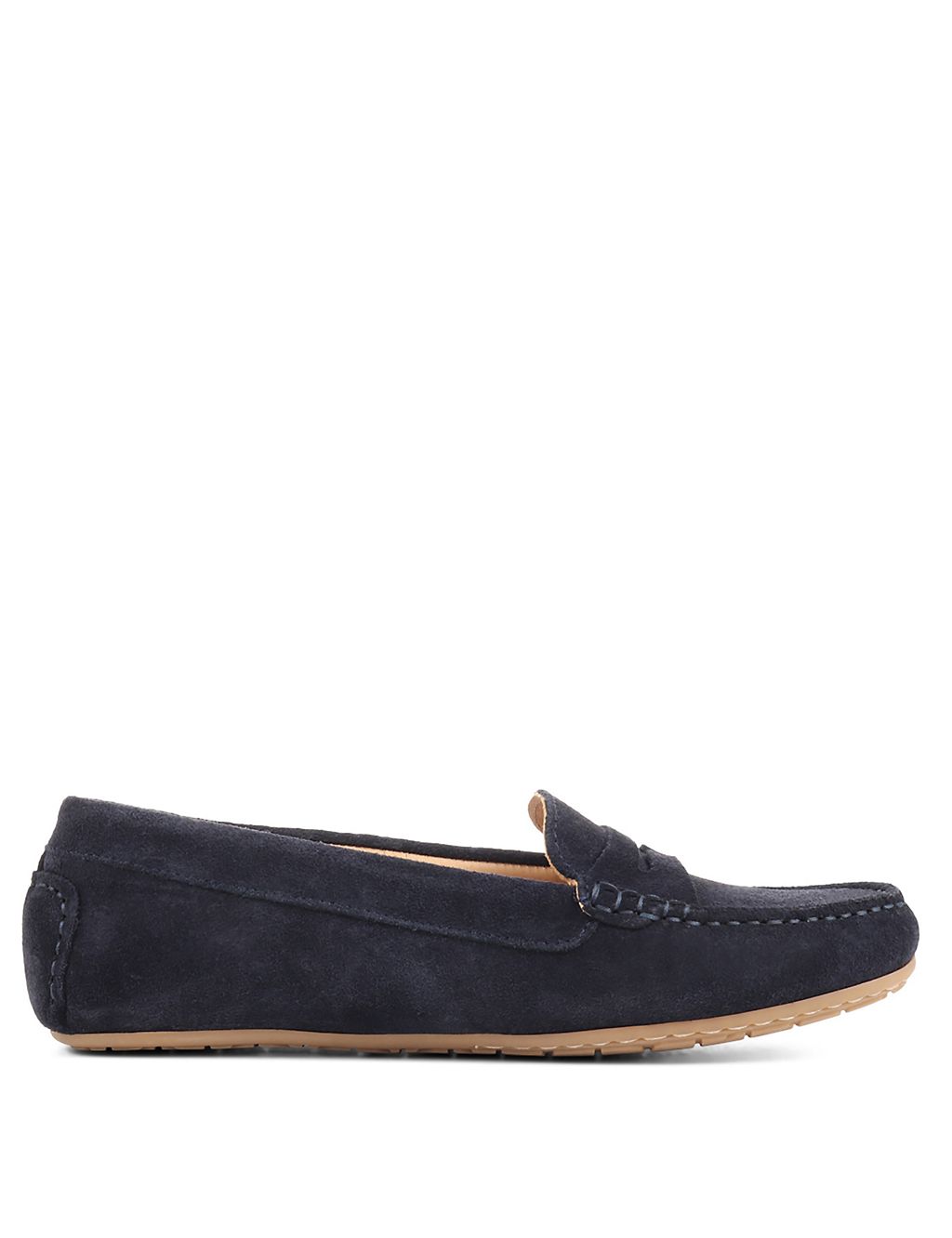 Suede Slip On Loafers 1 of 7
