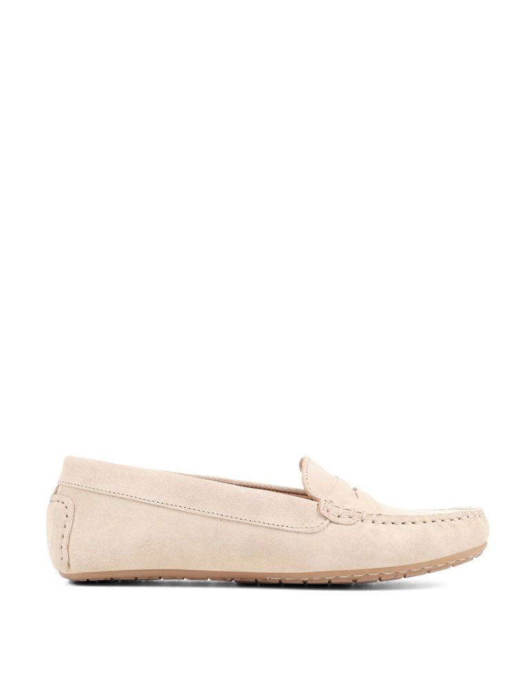 Suede Slip On Loafers 3 of 7
