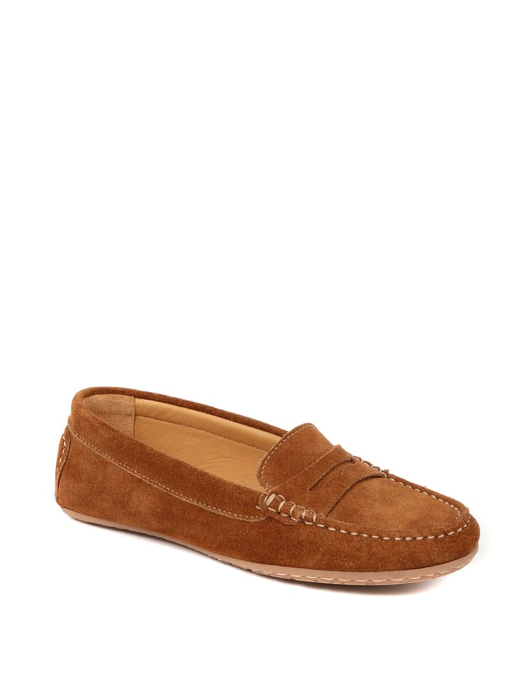 Suede Slip On Loafers 4 of 7