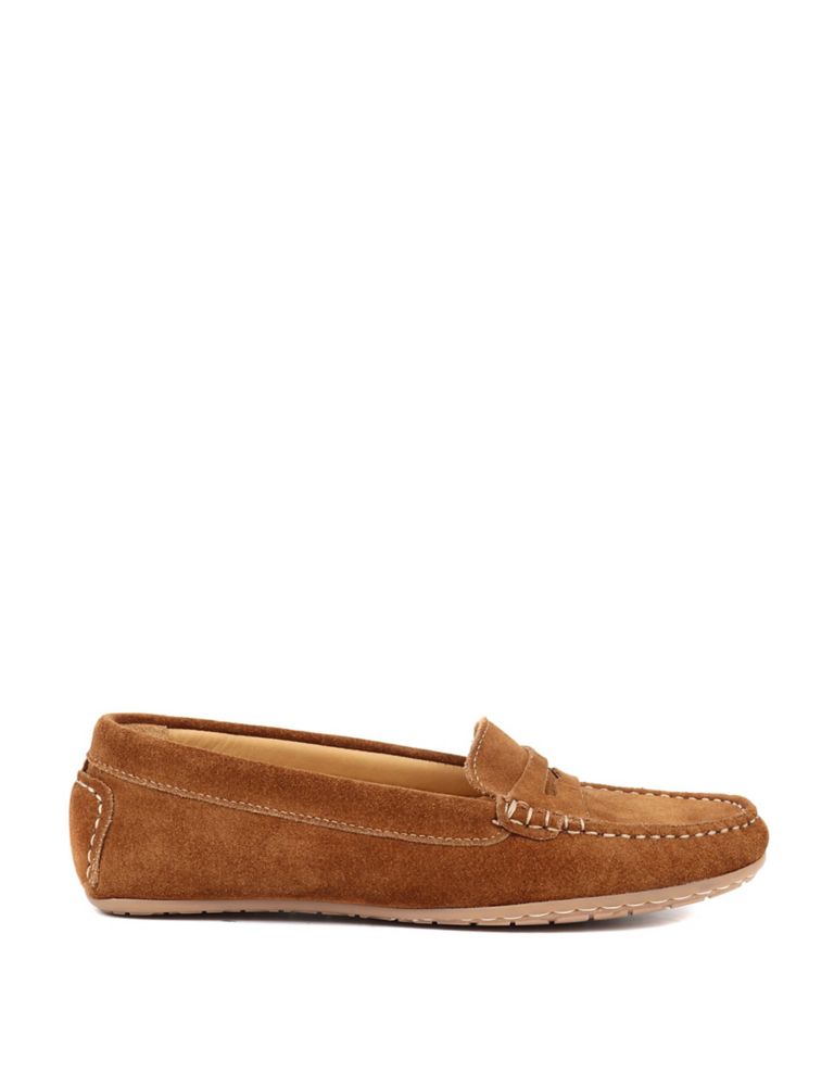 Suede Slip On Loafers 3 of 7