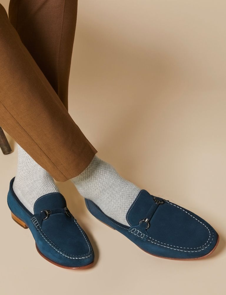 Suede Slip-On Loafers 1 of 7