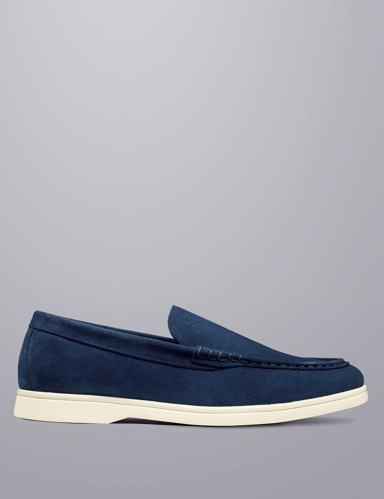 Suede Slip On Shoes 1 of 4