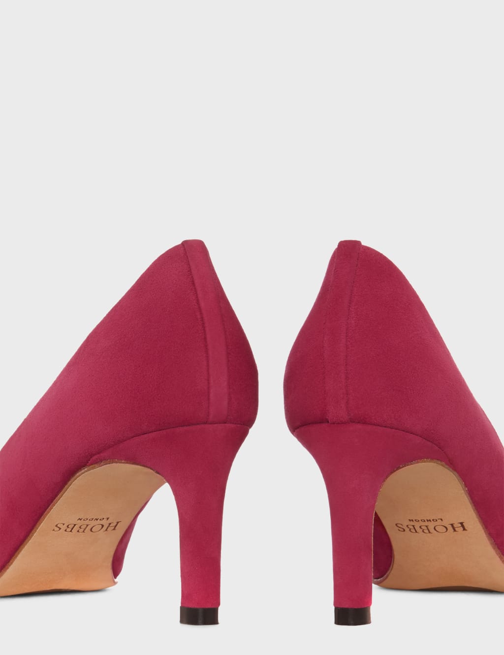 Suede Slip On Stiletto Heel Court Shoes HOBBS M&S