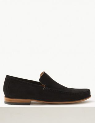 Suede Slip-on Loafers Image 2 of 5