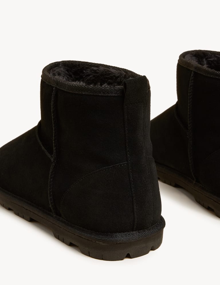 Suede sale boot slippers