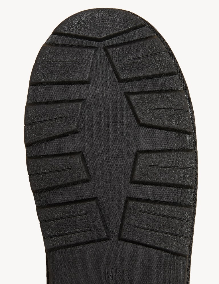 Suede Slipper Boots