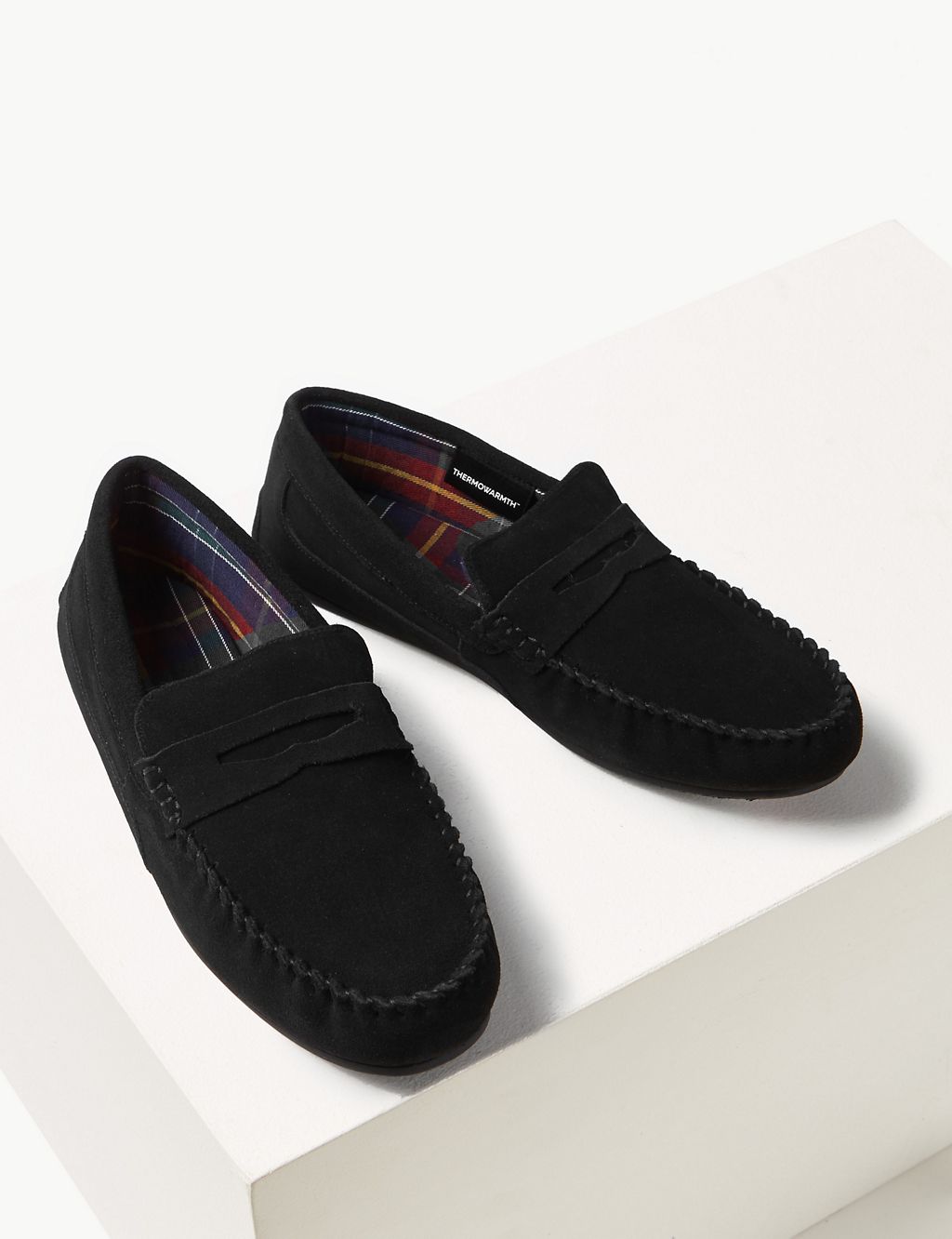 Suede Slippers with Freshfeet™ | M&S Collection | M&S