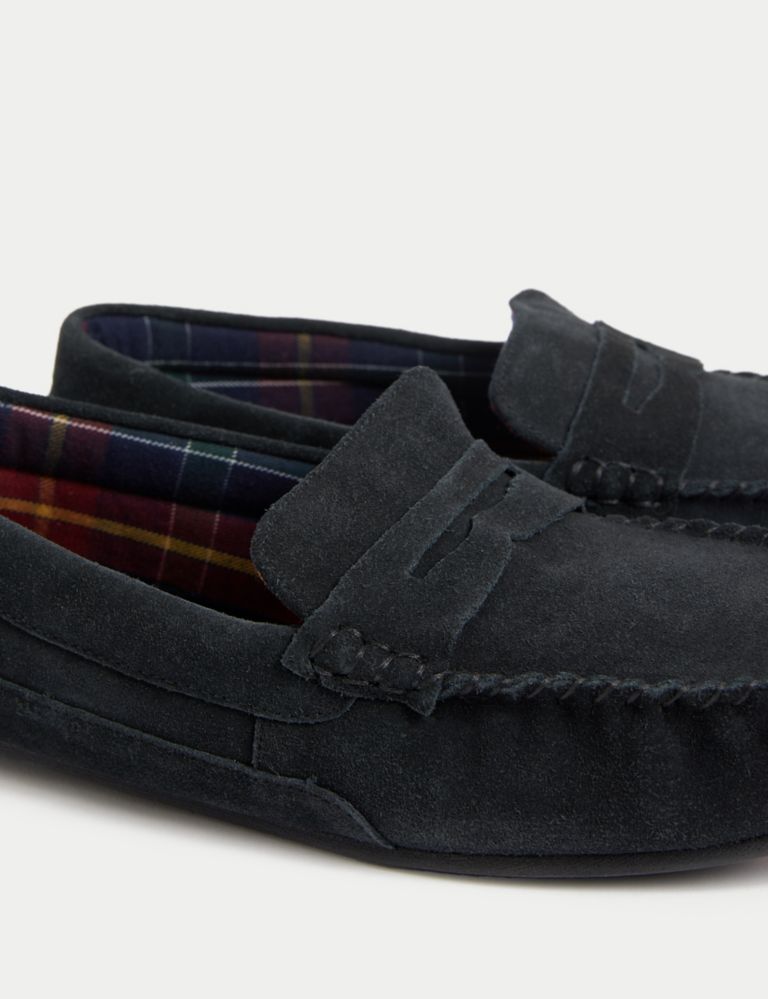 Suede Slippers with Freshfeet™ 3 of 5