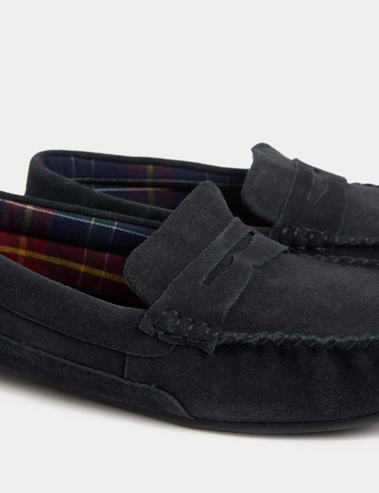 Suede Slippers with Freshfeet™ 3 of 4