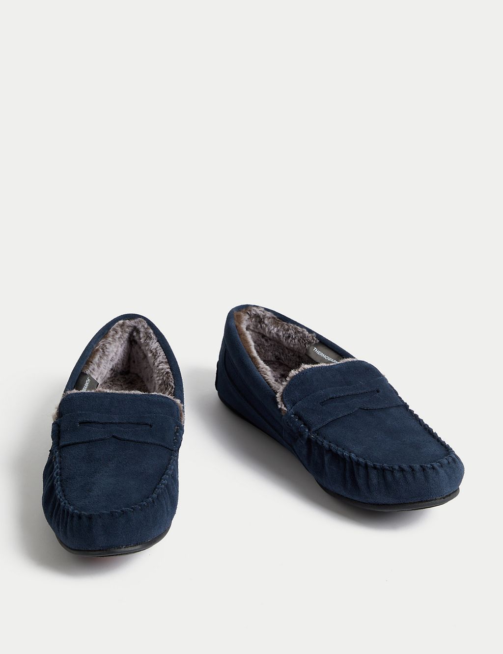 Suede Slippers with Freshfeet™ 1 of 4