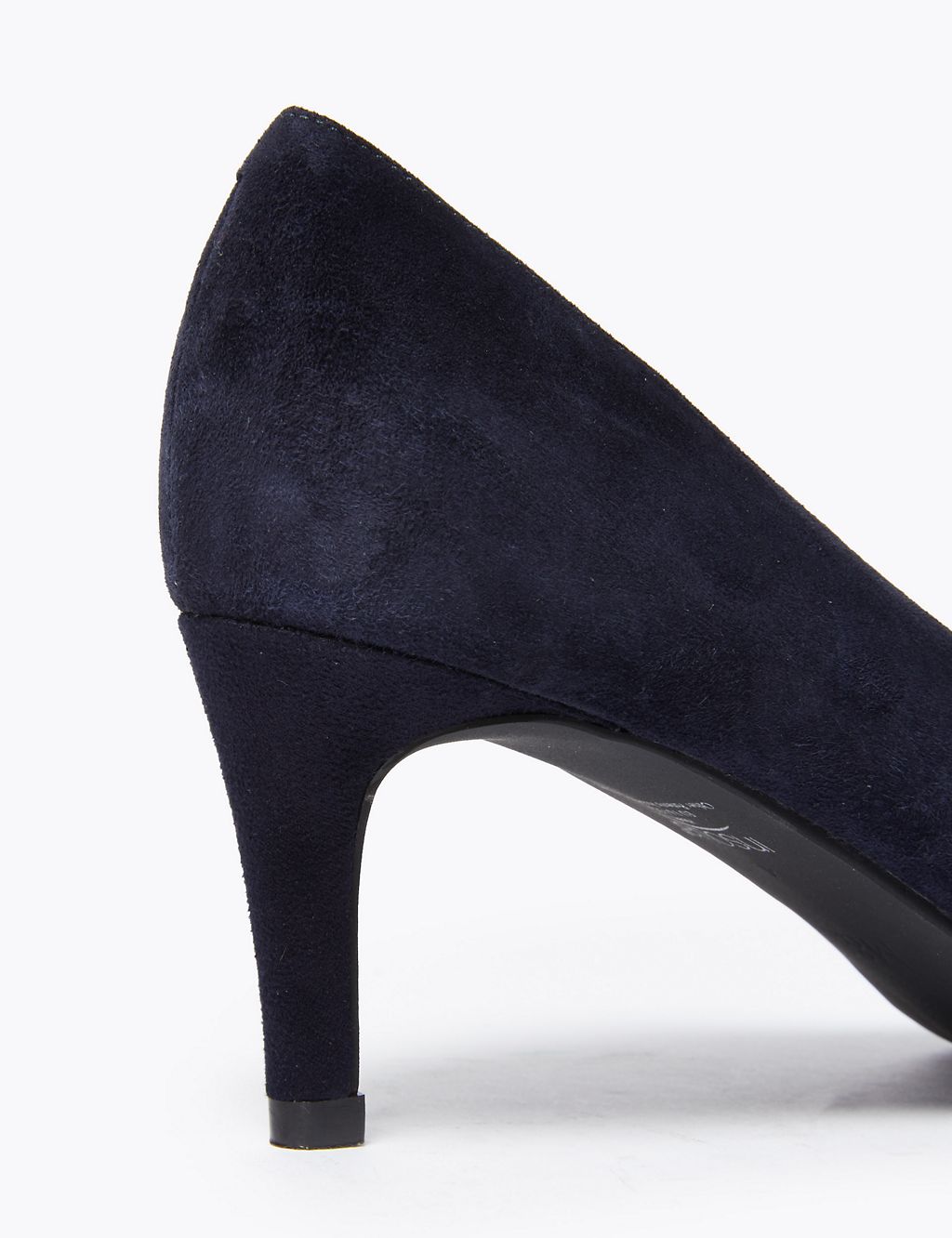 Suede Stiletto Heel Court Shoes 4 of 5