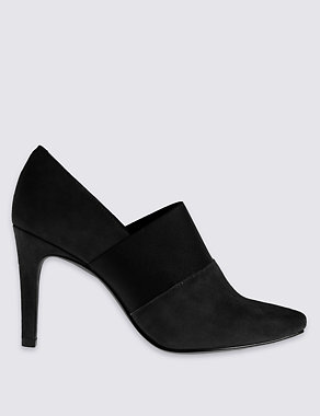 Suede Stiletto Shoe Boots with Insolia® Image 2 of 6
