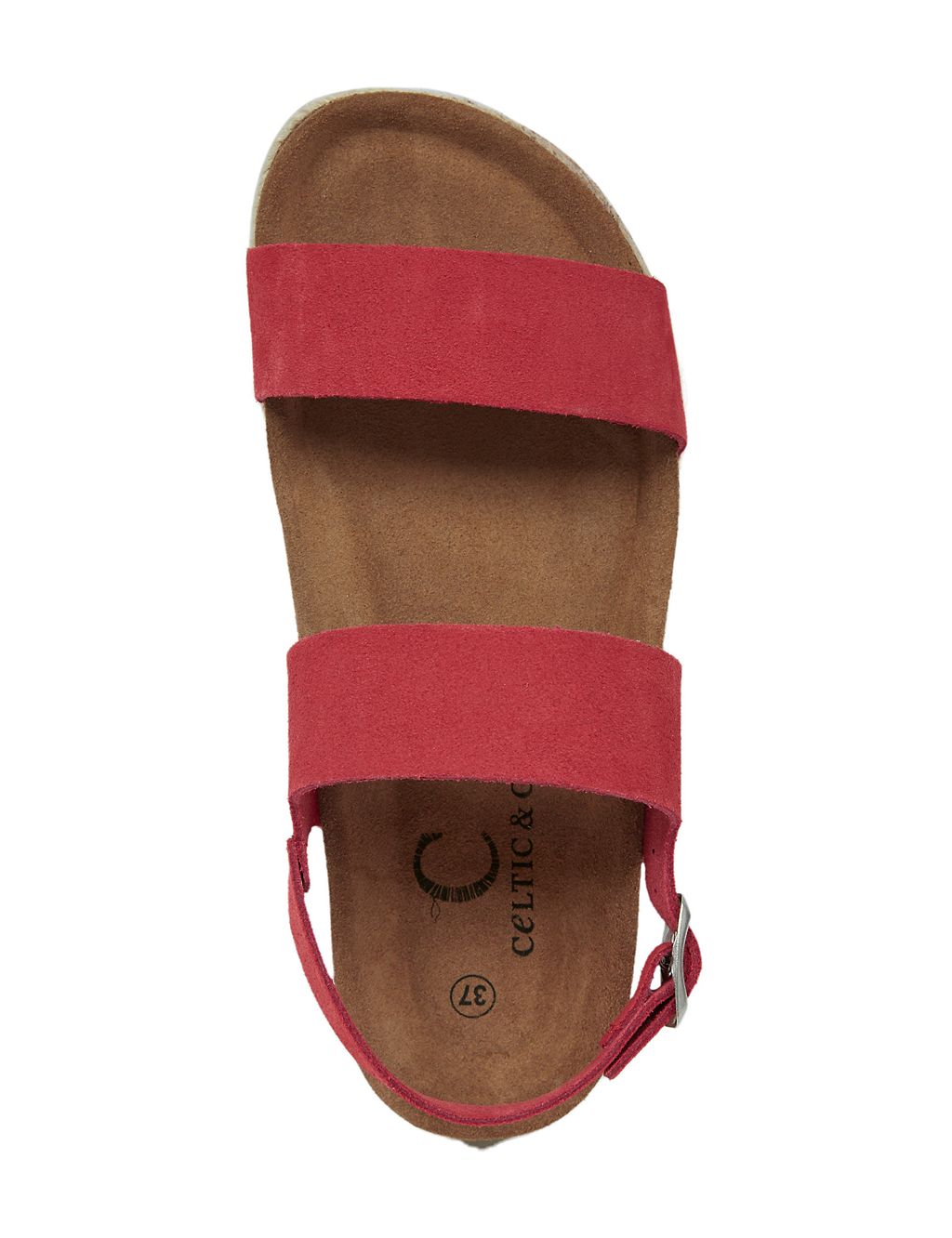 Suede Strappy Flat Sandals 4 of 7
