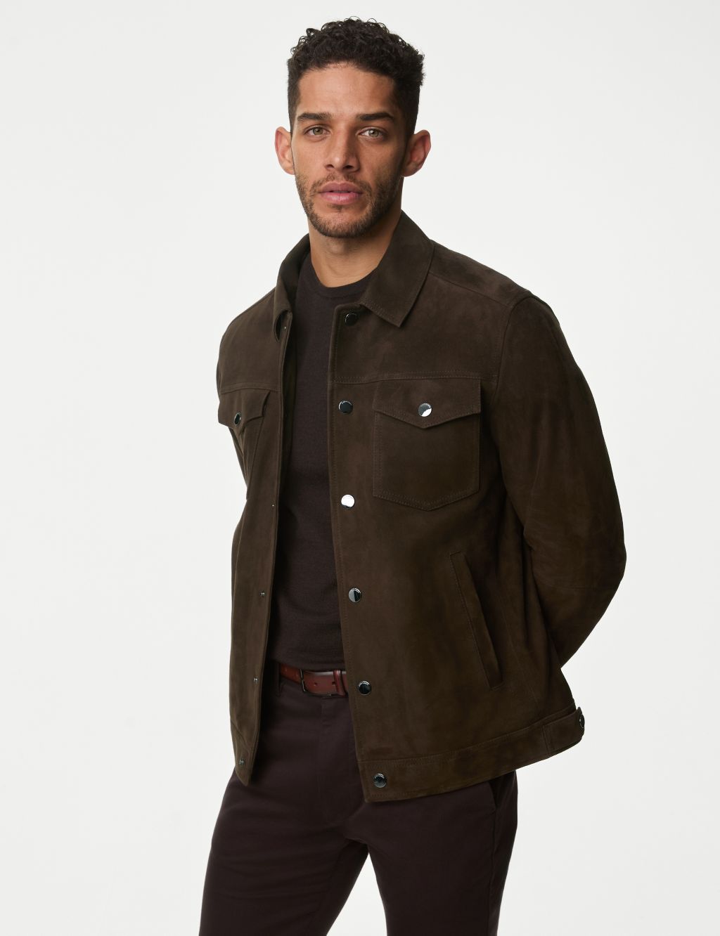 Suede Utility Jacket 2 of 7