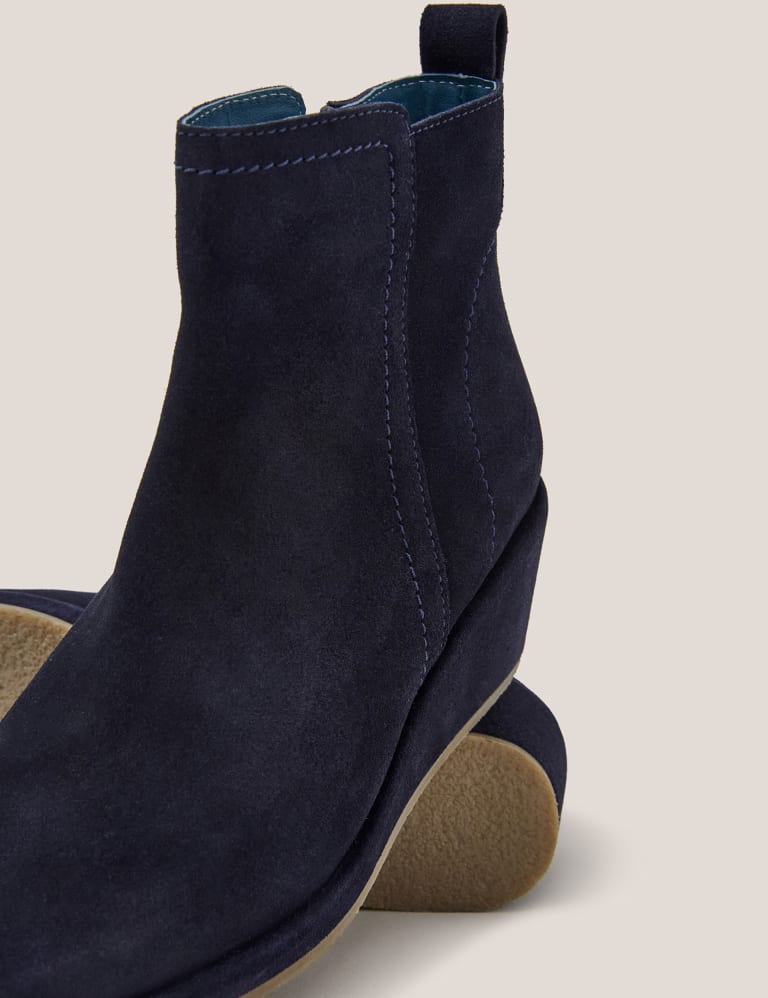 Marks and spencer navy ankle boots top
