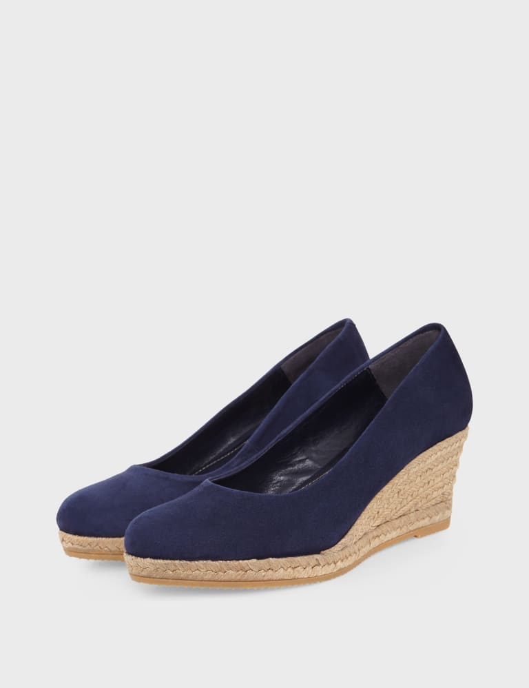 Suede Wedge Heel Espadrilles 3 of 6