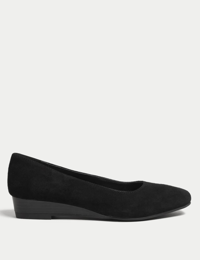 Suede Wedge Pumps M S Collection M S