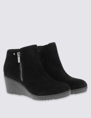 M&s suede hot sale ankle boots