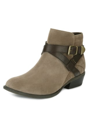 m&s footglove wide fit ankle boots