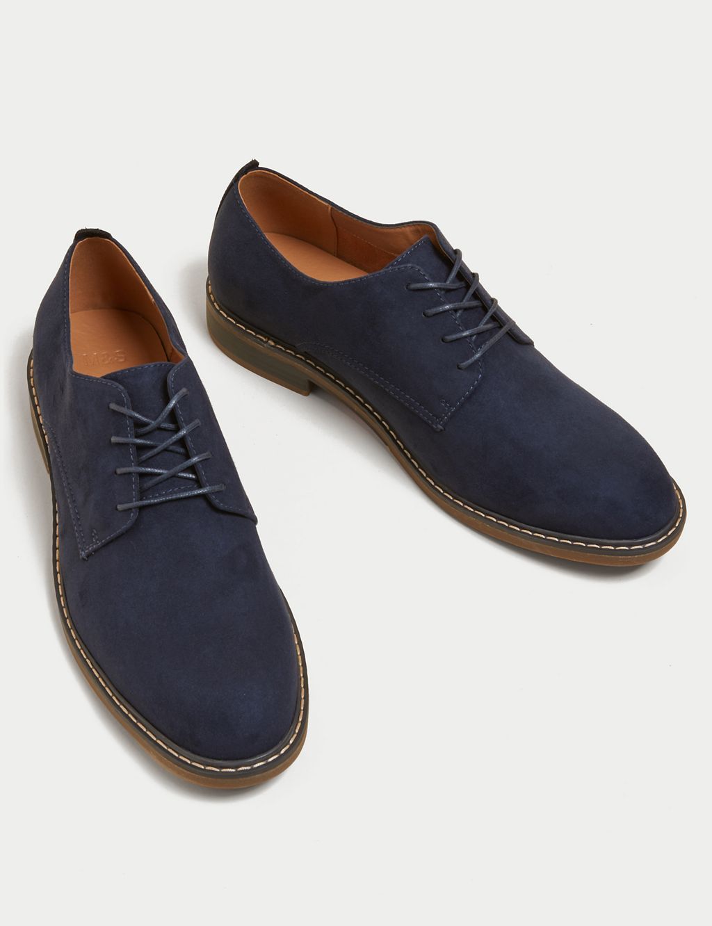 Suedette Derby Shoes 4 of 5
