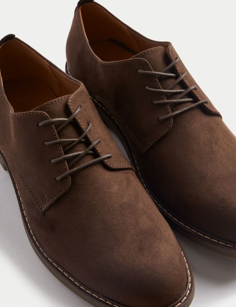 Suedette Derby Shoes 3 of 4