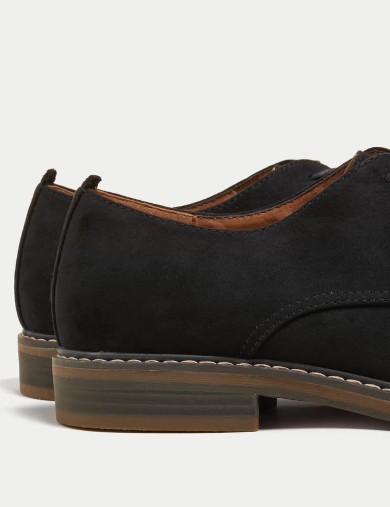 Suedette Derby Shoes 2 of 5