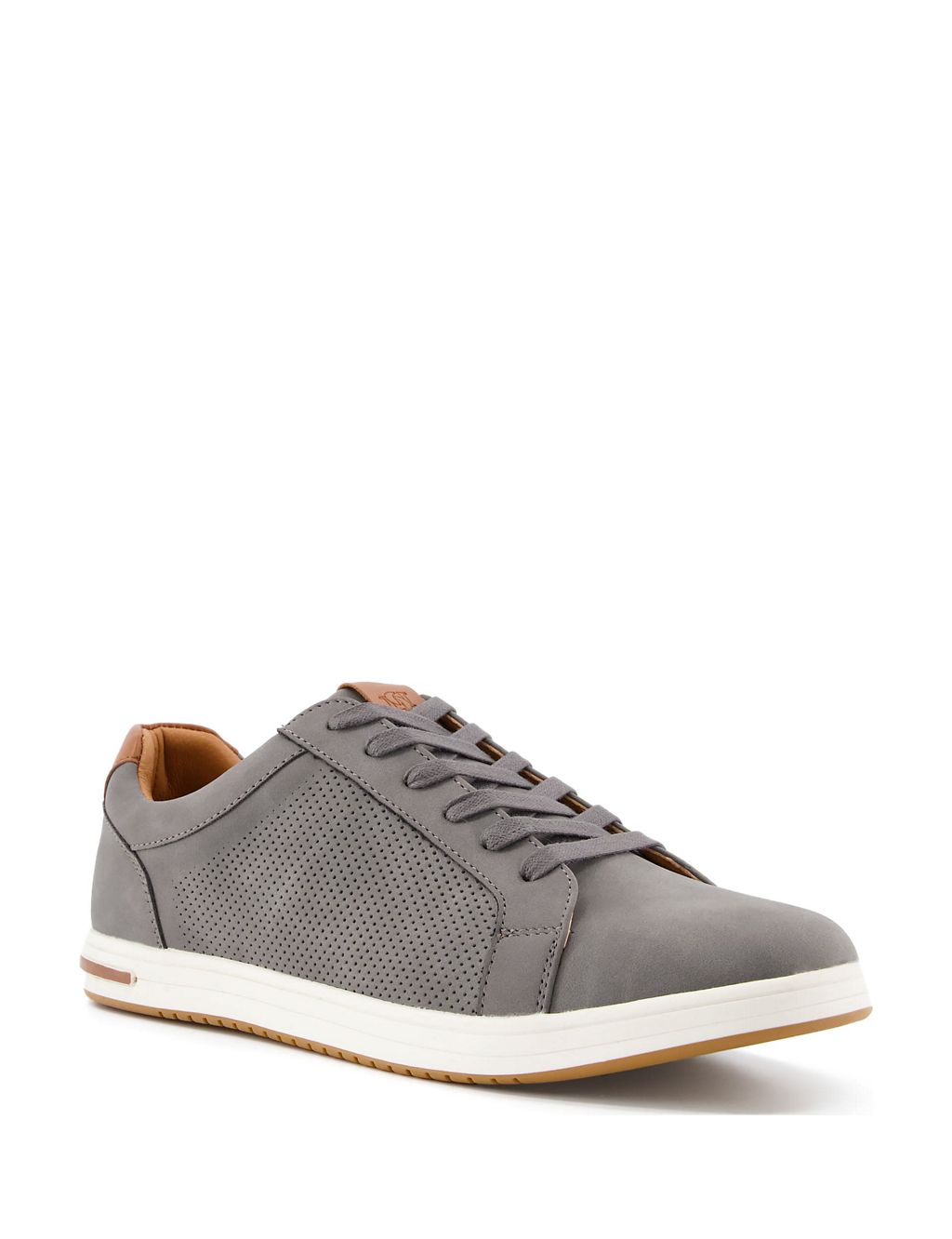 Suedette Lace Up Trainers 2 of 5