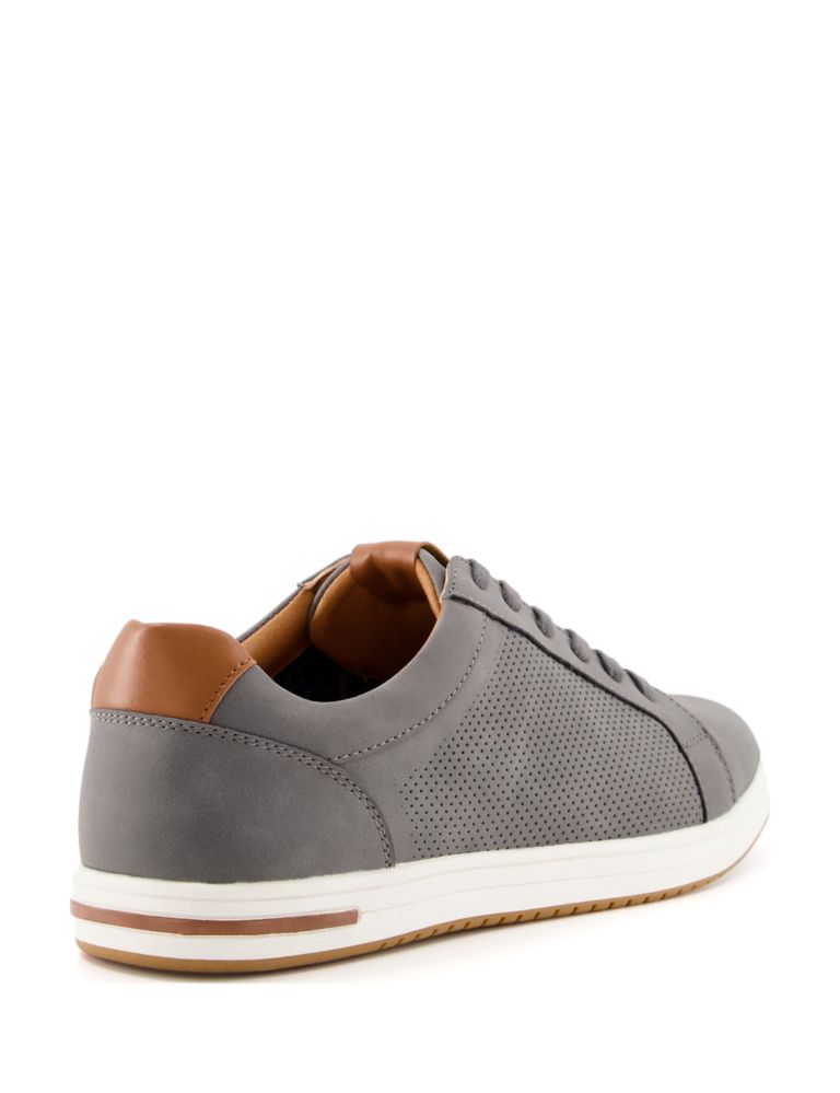 Suedette Lace Up Trainers 5 of 5