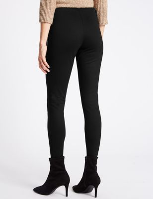 M&S Collection Suedette High Waisted Leggings - ShopStyle